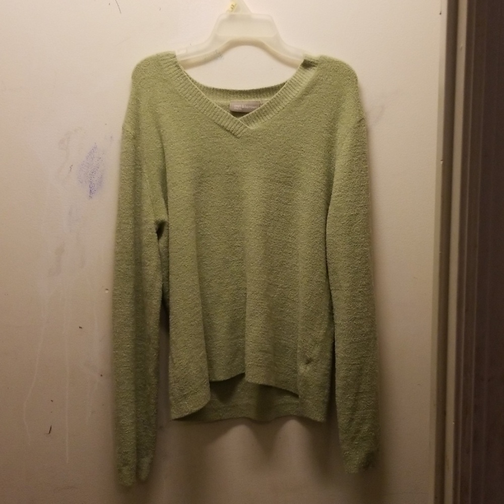 Long Sleeve Fuzzy Sweater